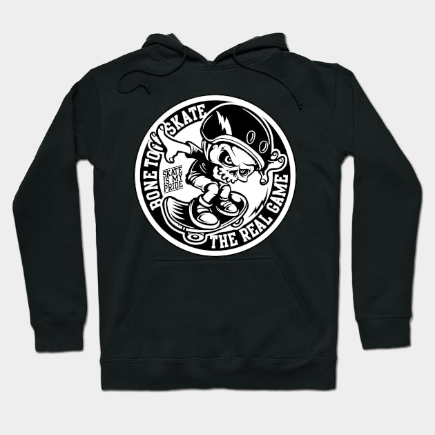 Skull Cartoon Hoodie by Unestore